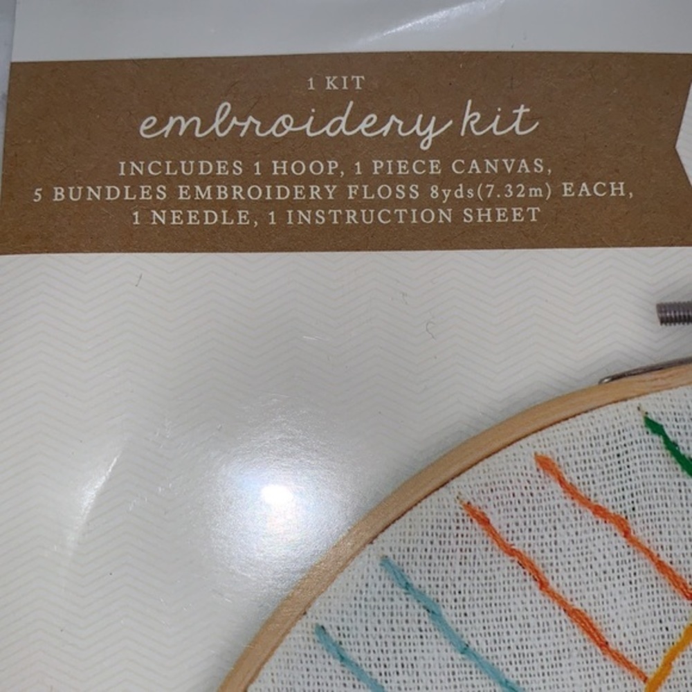 Chevron Embroidery Kit‎ - Picture 3 of 3